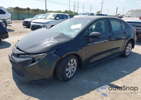 2021 Toyota Corolla Le из США, поврежденный, VIN JTDEPMAE3MJ123892